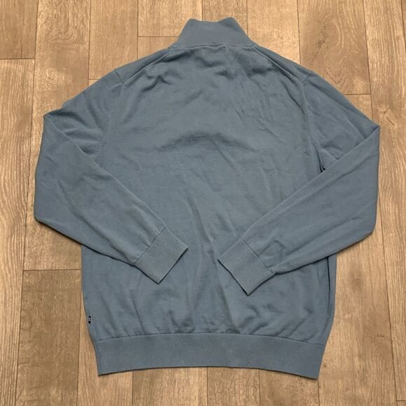 Mens Nautica Quarter Zip Pullover‎ Sweater - Picture 3 of 8